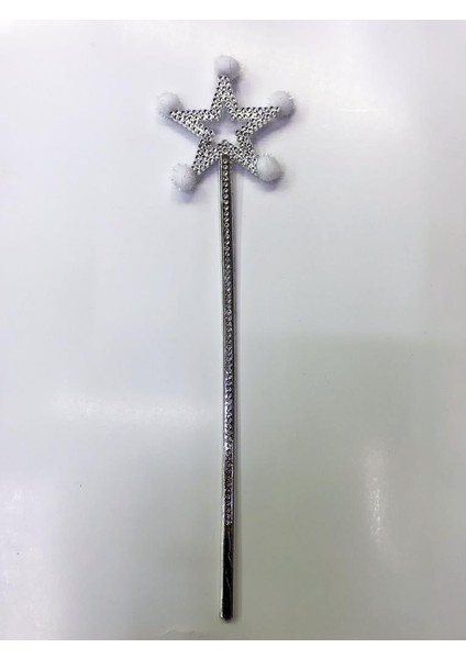 Yıldız Peri Asası Sihirli Değnek Beyaz Ponponlu fiyatları