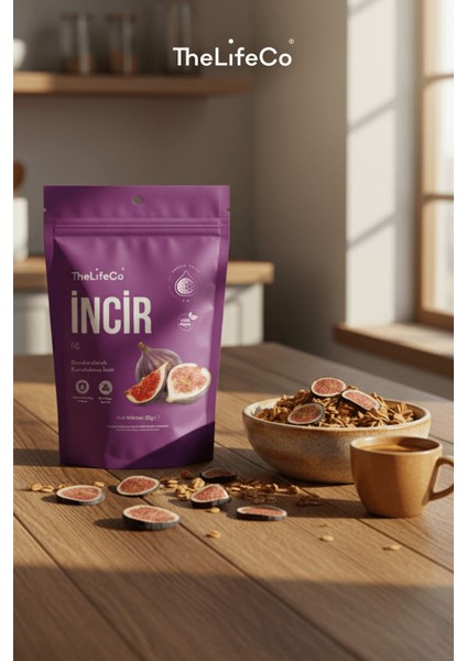 Freeze Dried - Dondurularak Kurutulmuş Incir 22 G fırsatları
