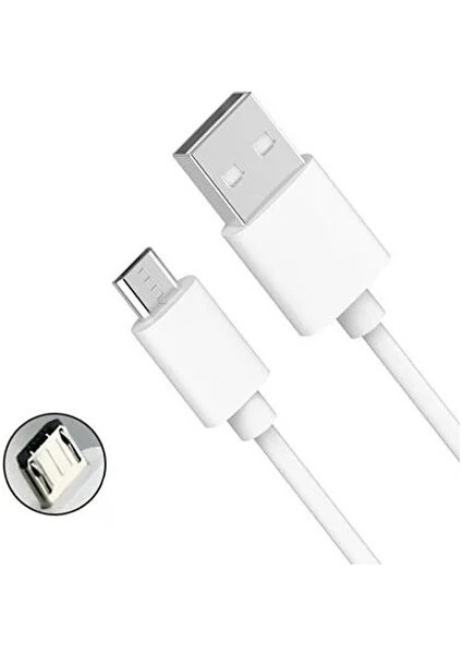 12W 2.1A Hızlı Şarj Adaptörü ve Micro Kablo 1 Metre modelleri