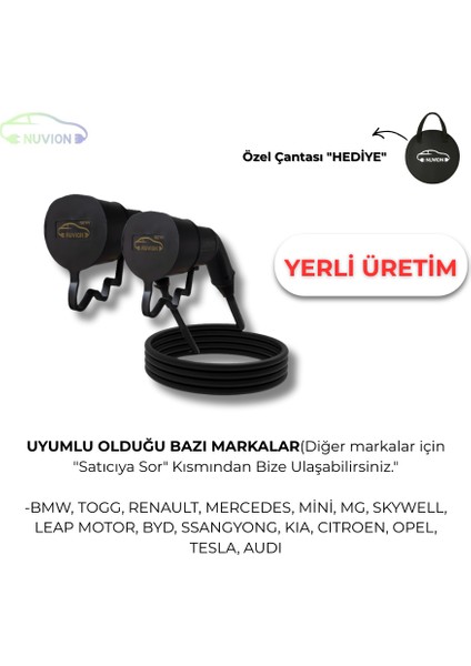 Elektrikli Araçtype 2 Ac Şarj Kablosu fiyatları
