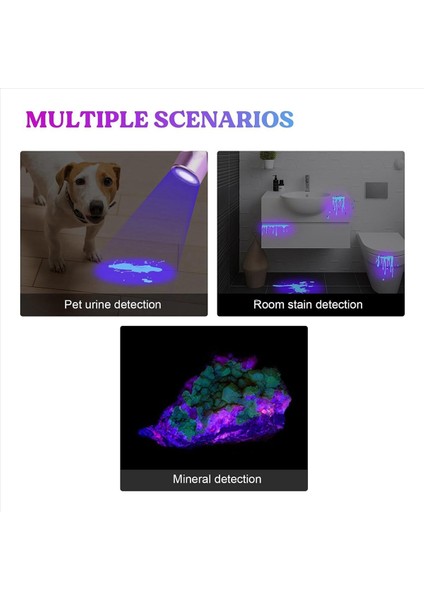 Reçine Kabulma Için Uv Işığı 365NM Uv El Flashlight Siyah Işık Hızlı LED Su Geçirmez Uv Lambası Pet Idrar Için Şarj Edilebilir (Yurt Dışından) fiyatları