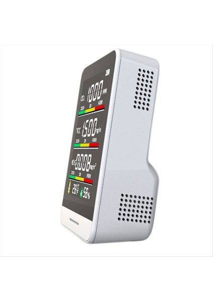 Iç Mekan Hava Kalitesi Monitörü Profesyonel Doğru Co2 Tvoc Hcho Nemit Vedemp Hava Kalitesi Sensörü Office Ab Fişi Için (Yurt Dışından) fiyatları