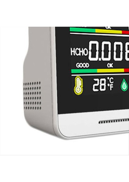 Iç Mekan Hava Kalitesi Monitörü Profesyonel Doğru Co2 Tvoc Hcho Nemit Vedemp Hava Kalitesi Sensörü Office Ab Fişi Için (Yurt Dışından) fırsatları