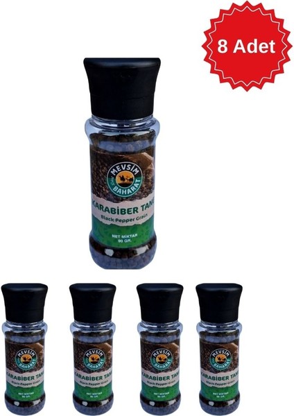 Tane Karabiber 90 gr - Yemeklerin Vazgeçilmezi Doğal Baharat