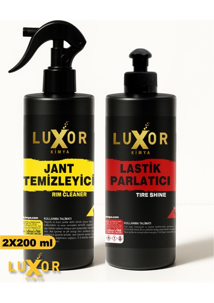200ML 2'li Oto Bakım Seti Oto Yıkama Seti
