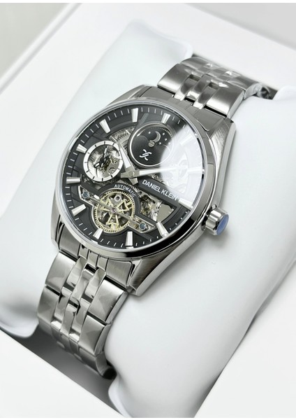 Orijinal 2 Yıl Garantili Su Geçirmez Metal Kordon Otomatik Erkek Kol Saati ILK14266F2 indirimleri