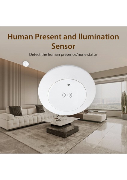 Insan Varlık Işık Anahtarı Bluetooth Millimetre Dalga Varlık Akıllı Hareket Işık Anahtarı A (Yurt Dışından) fiyatları