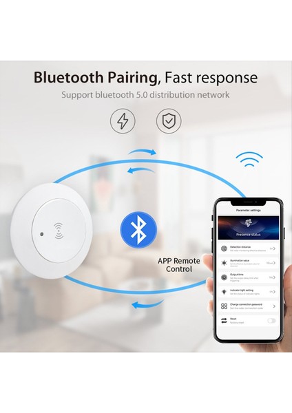 Insan Varlık Işık Anahtarı Bluetooth Millimetre Dalga Varlık Akıllı Hareket Işık Anahtarı A (Yurt Dışından) modelleri