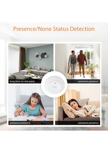 Insan Varlık Işık Anahtarı Bluetooth Millimetre Dalga Varlık Akıllı Hareket Işık Anahtarı A (Yurt Dışından) indirimleri