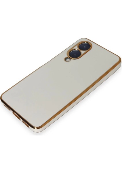 Vivo Y17S Kılıf Volet Silikon - Beyaz fırsatları