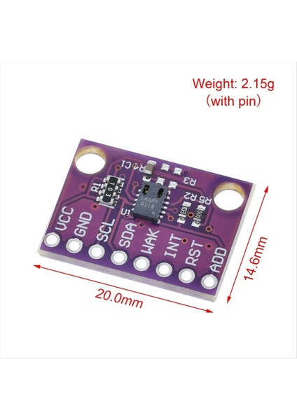 CCS811 Gaz Sensörleri Karbon Dioksit Algılama Sensörleri Modülü Co2 Eco2 Tvoc Hava Si Tespit Çıkışı CJMCU-811 (Yurt Dışından) modelleri