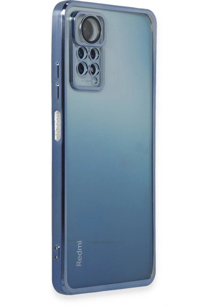 Xiaomi Redmi Note 11 Pro Kılıf Razer Lensli Silikon - Açık Mavi fiyatları