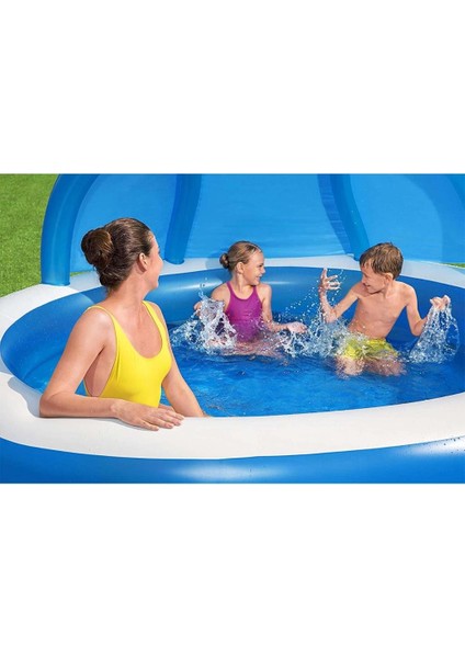 Nessiworld Güneşlikli Şişme Havuz 54337 fırsatları