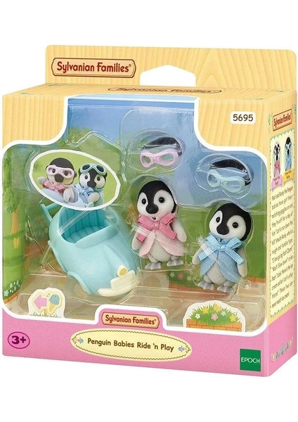 Buğz 5695 Sylvanian Families Penguen Bebekler Araba Keyfi +4 Yaş