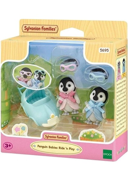 Buğz 5695 Sylvanian Families Penguen Bebekler Araba Keyfi +4 Yaş modelleri