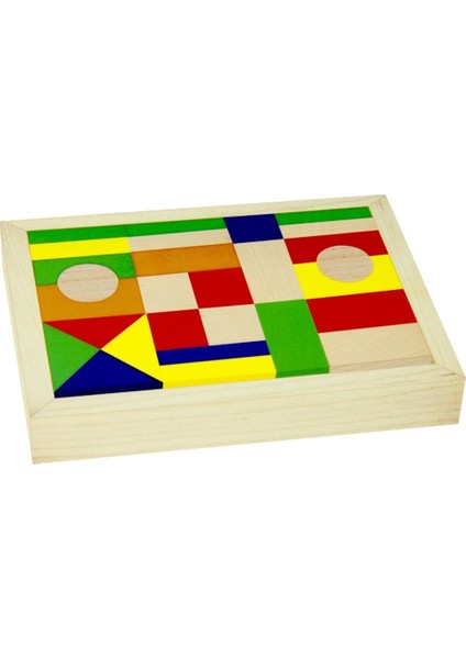 29 Parça Ahşap Bloklar modelleri