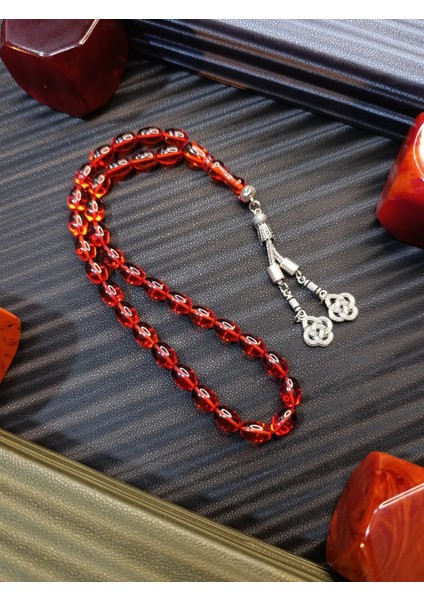 Ateş Kehribar Tesbih Kapsül Kesim fiyatları