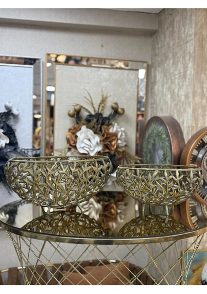 2'li Eskitme Pirinç Gondol 40-23 cm En