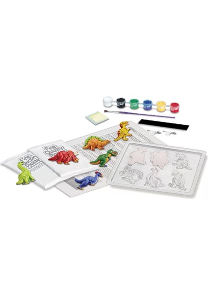 Dinozor Kalıp ve Boyama Seti modelleri