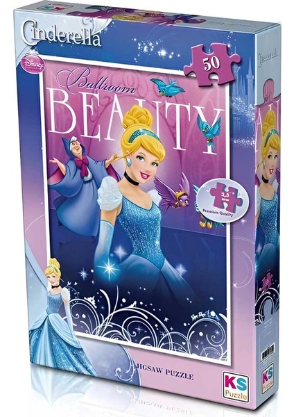 Nessiworld Games Cinderella 50 Parça Puzzle
