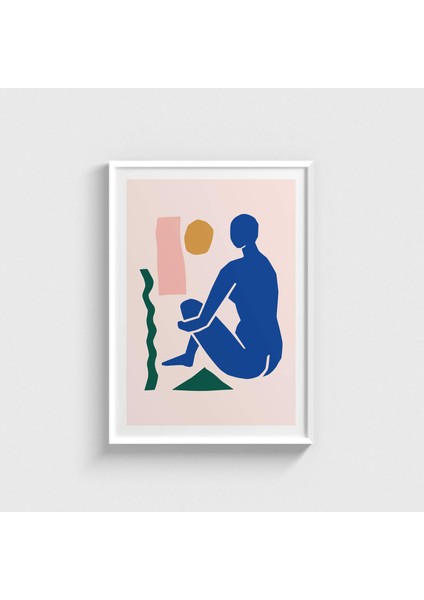 Colourful 2 Çerçeveli Tablo Ev Oda Duvar Dekorasyonu