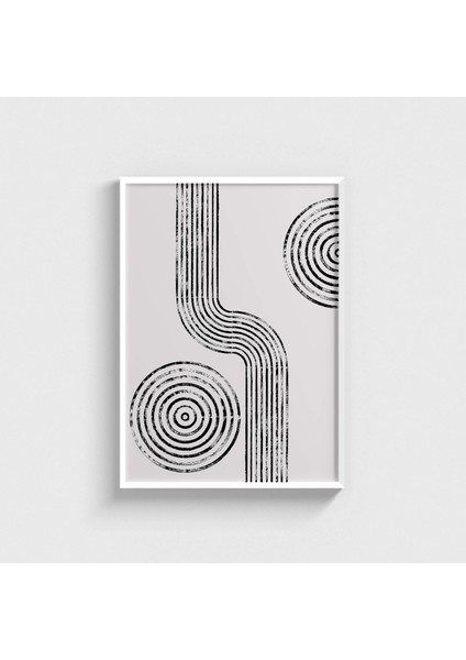 Parallel Çerçeveli Tablo Ev Oda Duvar Dekorasyonu