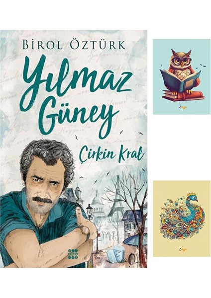 Yılmaz Güney - Çirkin Kral 9786052050736 - Birol Öztürk -Dokuz Yayınları-Not defterli Seti