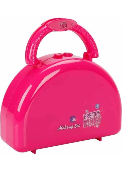 4278 3 Katlı Pembe Çantalı Makyaj Seti -Nessiworld fiyatları