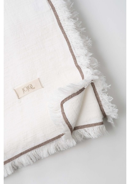 Odin Throw Koltuk Şalı Tv Battaniyesi 130X170 Krem