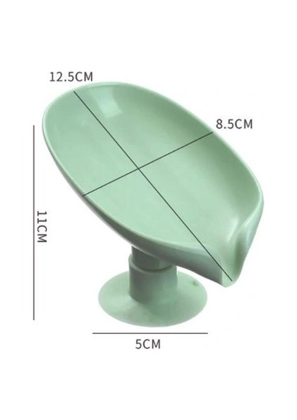 Buğz Vantuzlu Su Giderli Sabunluk