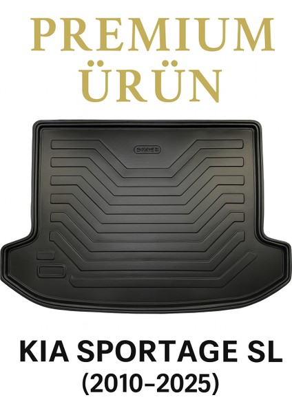 Kia Sportage Sl 2010-2015 Uyumlu 3D Bagaj Havuzu Premium