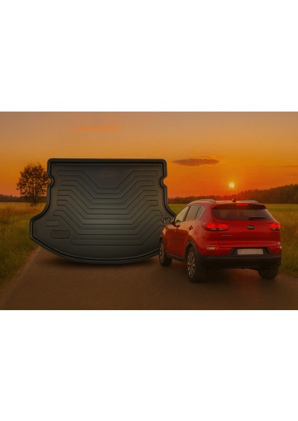 Kia Sportage Sl 2010-2015 Uyumlu 3D Bagaj Havuzu Premium fırsatları