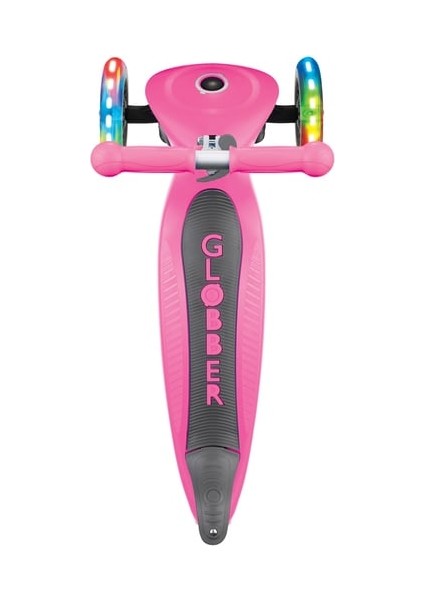 Primo Katlanabilir Lıghts - Çocuklar Için 3 Tekerlekli Işıklı Scooter-Pembe indirimleri