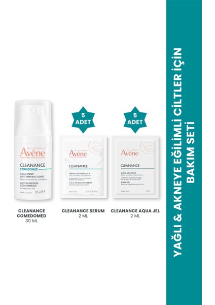 Yağlı & Akneye Eğilimli Ciltler Için Bakım Seti Comedomed 30 ml (Serum + Jel) Hediyeli