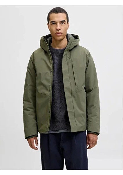 Jack&jones 12278781 Erkek Mont - Haki modelleri