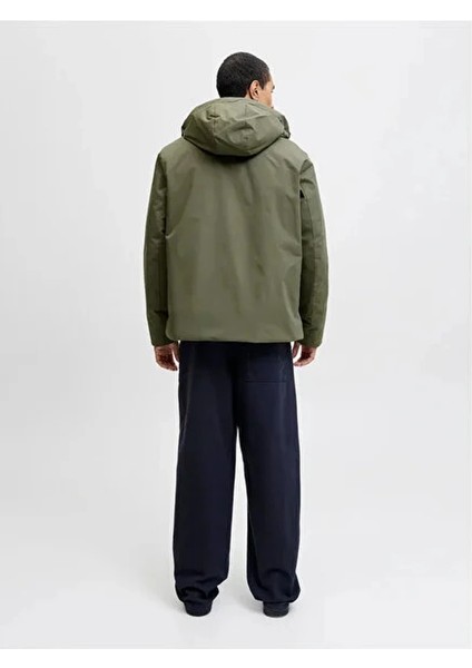Jack&jones 12278781 Erkek Mont - Haki indirimleri