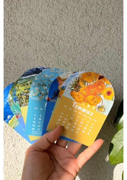 2026 Van Gogh Takvim+ Tahta Stand indirimleri