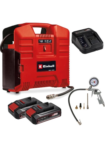 Te-Ac 36/8 Li Of Set Akülü Kompresör - Çanta Tipi 18V 2X2.5AH