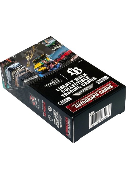 Tarmac Cards Liberty Walk Koleksiyonluk Kartları Cilt 01 Kutu Tc-Lbc-01