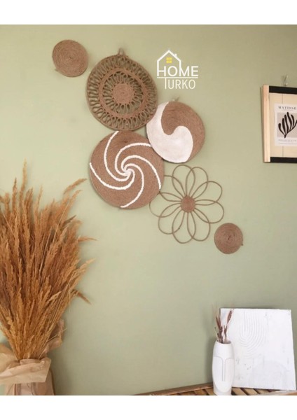 Bohem Tarzı Duvar Süsü, Afrika Duvar Tabağı Süsü, Duvar Süsü, Hediyelik Ev Eşyası, Bohem Tarzı