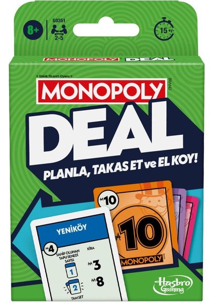 G0351 Monopoly Deal Kart Oyunu
