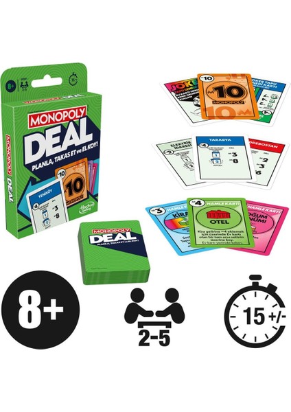 G0351 Monopoly Deal Kart Oyunu indirimleri