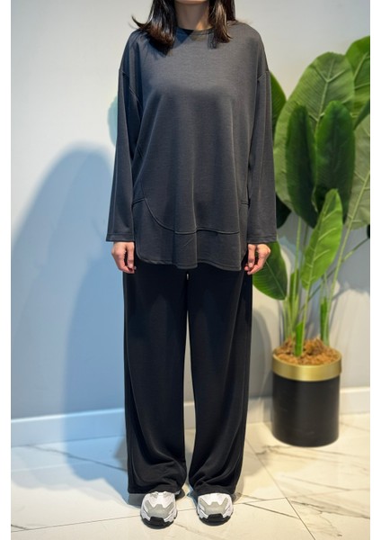 Tunik Pantolon Takım 3136 Antrasit fiyatları