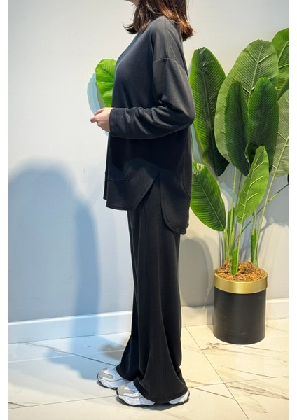 Tunik Pantolon Takım 3136 Antrasit modelleri