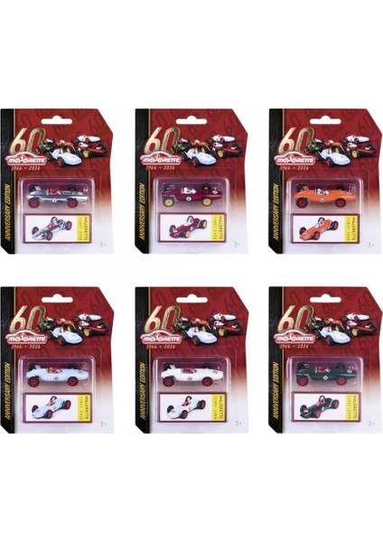 Majorette Anniversary Edition First Ever modelleri