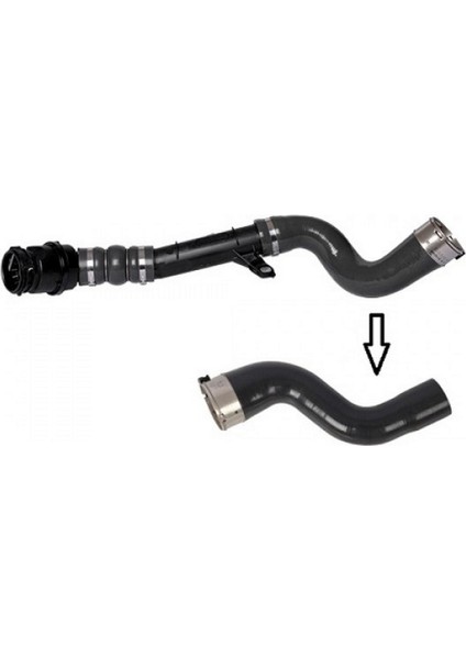 Xmpdby Turbo Hortumu Plastik Boru Hariç Megane Iv -Scenic Iv -Talisman -Kadjar -Nissan Qashqai Ii 1.5dci