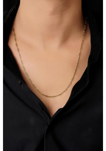 14 Ayar Altın Ataç Zincir Erkek Set fiyatları