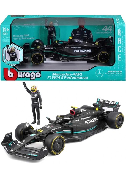 1:24 Mercedes-Amg F1 W14 E Performance Model Araç