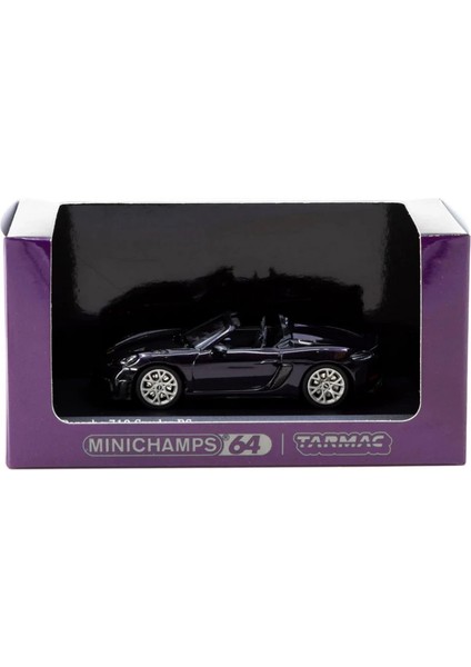 Nessiworld Wo Minichamps 1/64 Porsche 718 Spyder Rs Viola Metallic modelleri