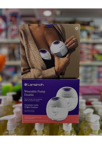 Giyilebilir Çiftli Göğüs Pompası